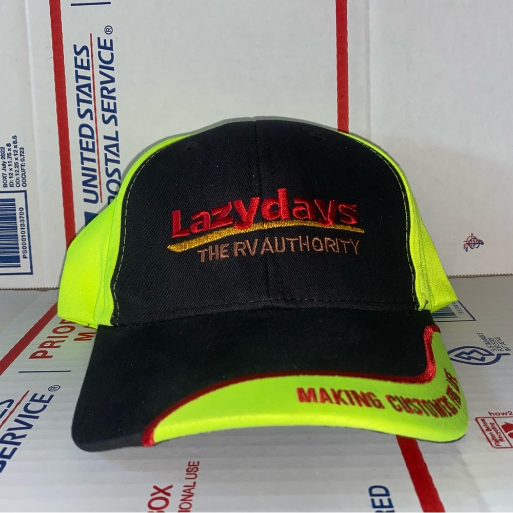 Lazy days LayDays the RV Authority Baseball Cap Recreational Vehicle VANS Hat Co